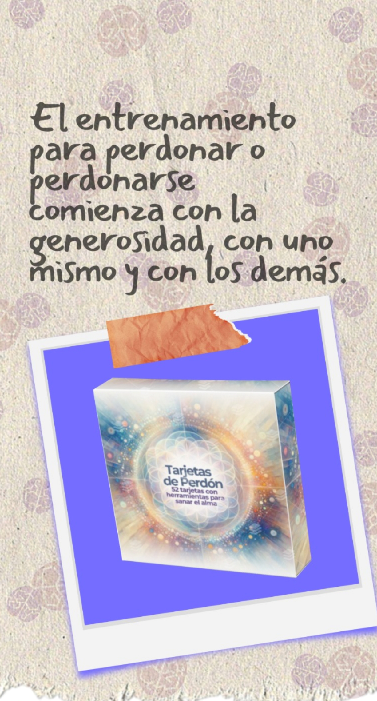 tarjetas del perdon